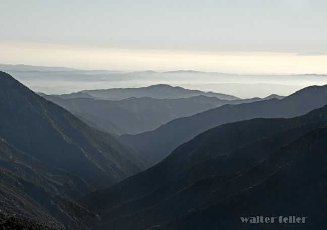 Inspiration Point, Blue Ridge Summit, Highway 2 - San Gabriel Mountains National Monument